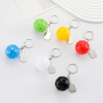 Pickleball Keychain With Racket - 3