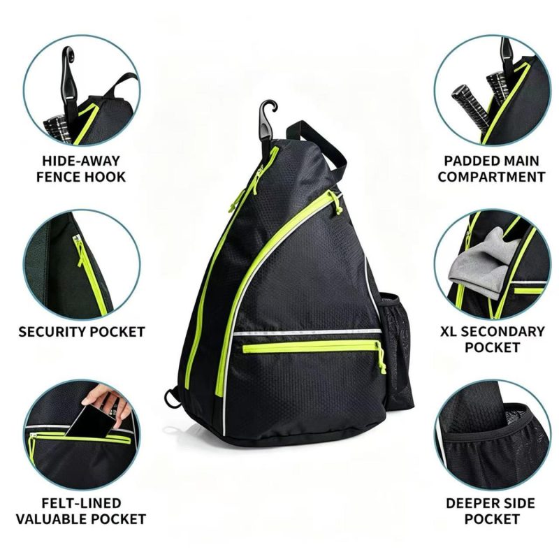 Pickleball Slingpack With Fence Hook - 3