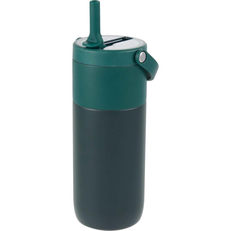 ROOTS Ceramic Lined Travel Tumbler w/ Straw 20oz - 3