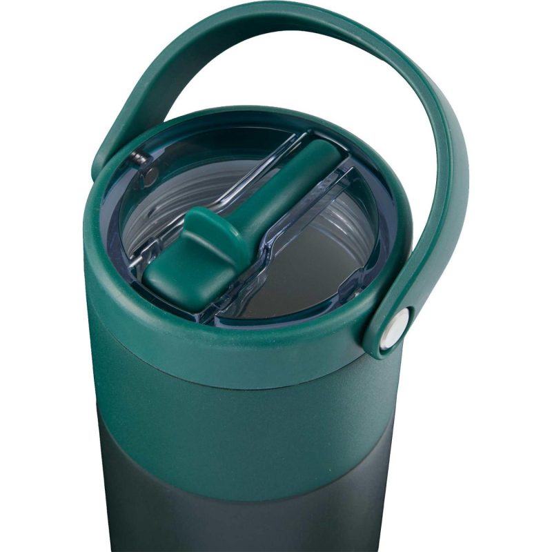 ROOTS Ceramic Lined Travel Tumbler w/ Straw 20oz - 8