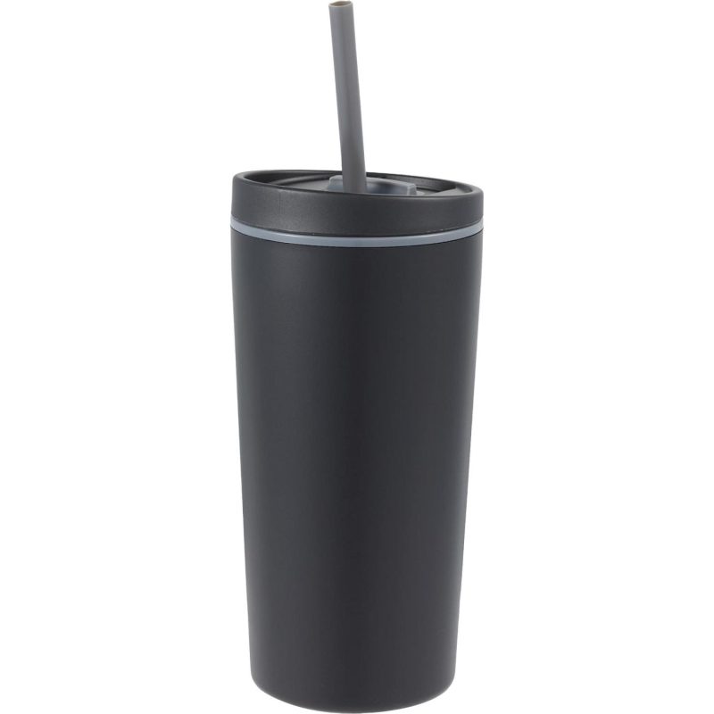 Santino Recycled Tumbler w/ Dual Function Lid 16oz - 3