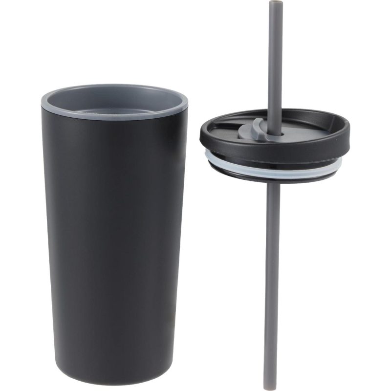Santino Recycled Tumbler w/ Dual Function Lid 16oz - 6
