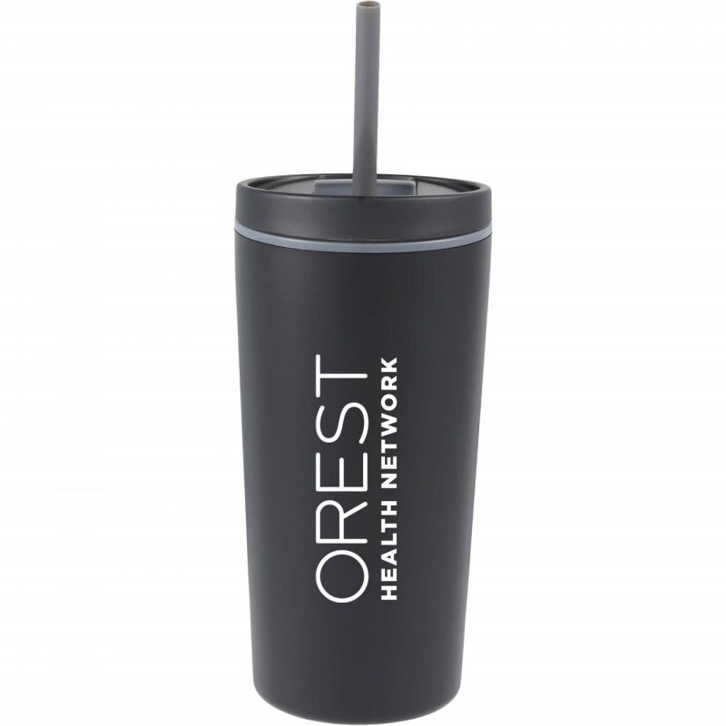 Santino-Recycled-Tumbler-w-Dual-Function-Lid-16oz-1602-48 Santino Recycled Tumbler w/ Dual Function Lid 16oz