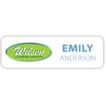 St. Paul Plastic Express Name Badge (Standard Size 1" x 3")