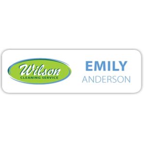 St. Paul Plastic Express Name Badge (Standard Size 1" x 3")