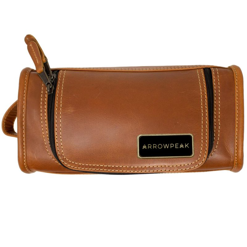 Taylor Falls Leather Travel Dopp Kit Bag - 1