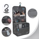 Water-Resistant Hanging Toiletry Bag - 1