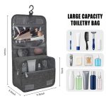 Water-Resistant Hanging Toiletry Bag - 2