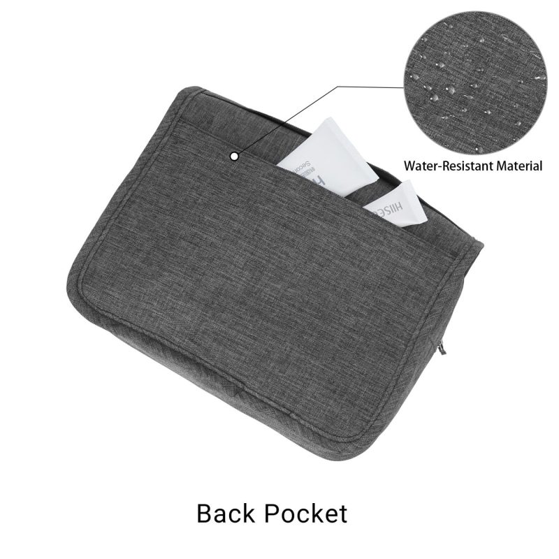 Water-Resistant Hanging Toiletry Bag - 4