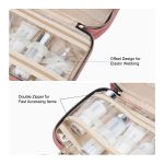 Water-Resistant Nylon Hanging Toiletry Bag - 4