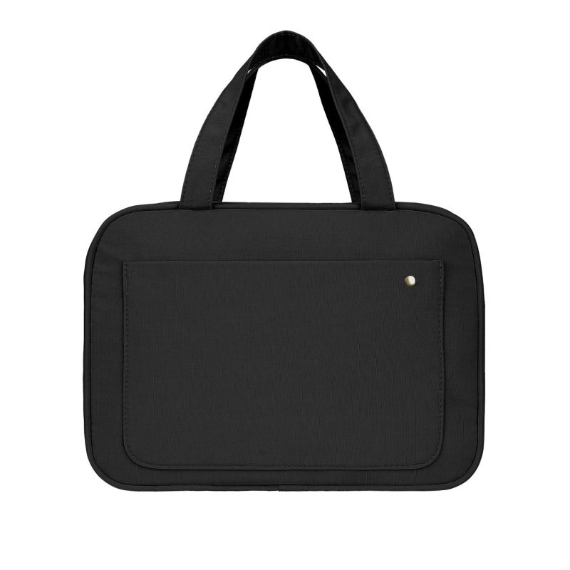 Water-Resistant Nylon Hanging Toiletry Bag - 7