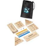 Wooden 6-in-1 Travel Peg Game Set