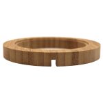 iBevel Plus 15W Wireless Charger With Bamboo Trim - 5