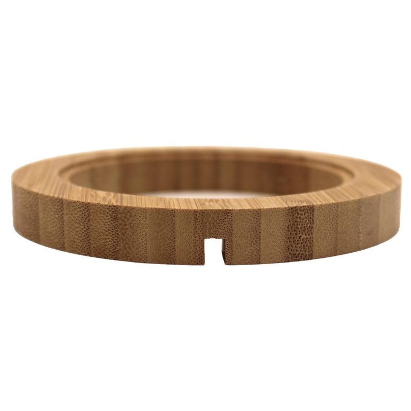 iBevel Plus 15W Wireless Charger With Bamboo Trim - 5